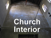 Interior of Church of the Nativity