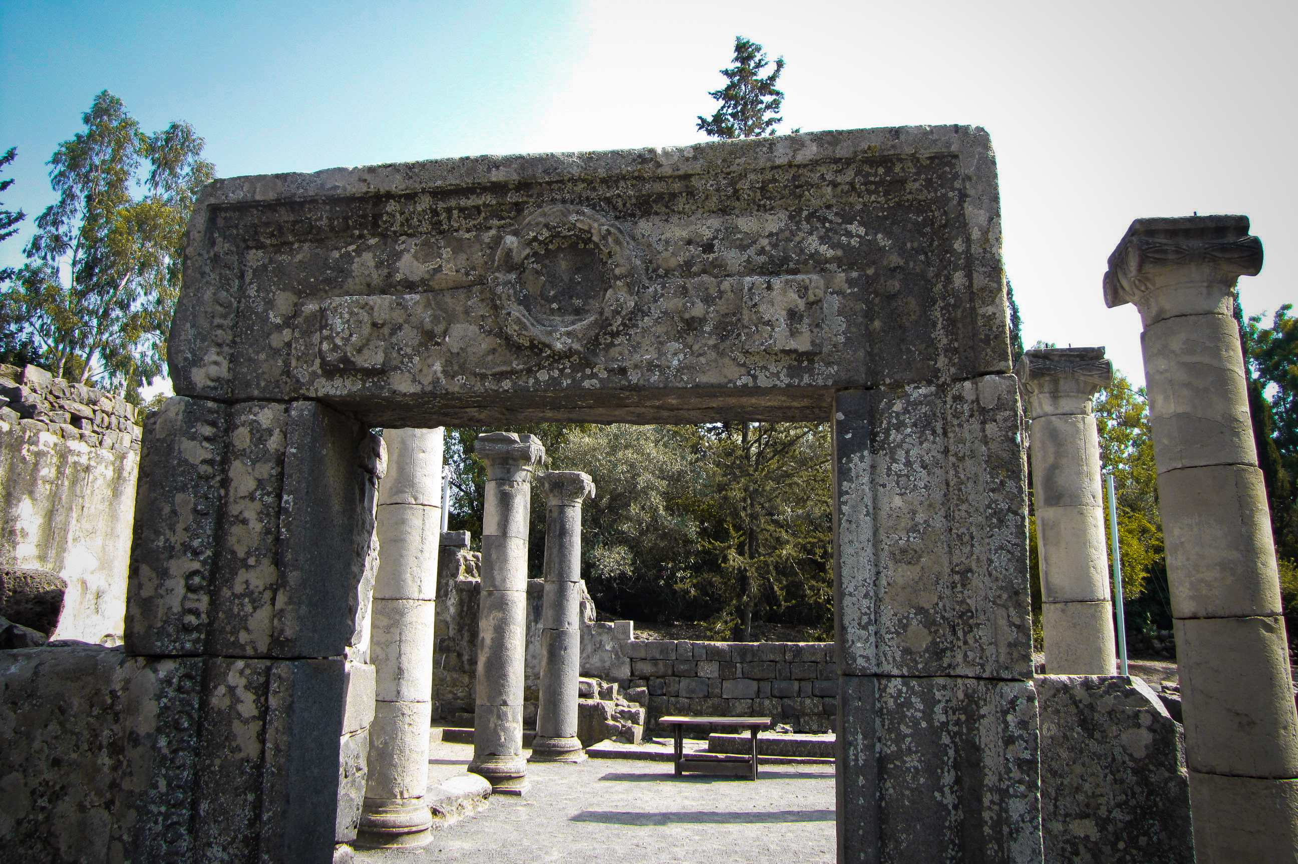 synagogue at Katzrin from 300-500 AD